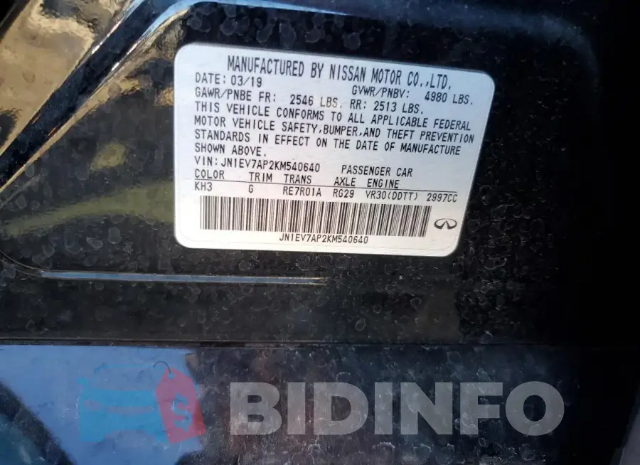 JN1EV7AP2KM540640 Photo# 12