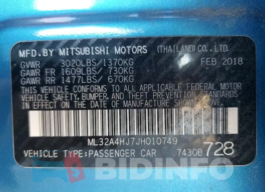 ML32A4HJ7JH010749 Photo# 12