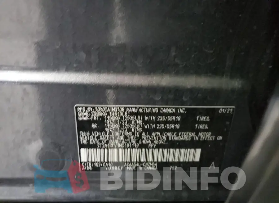 2T3A1RFV1MC181119 Photo# 14