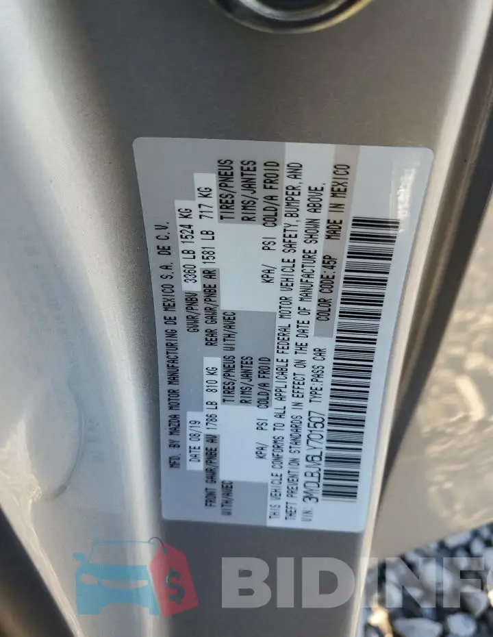 3MYDLBJV6LY701507 Photo# 12