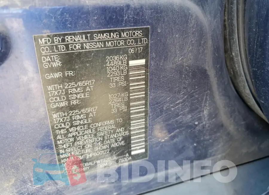 KNMAT2MT1HP600122 Photo# 13