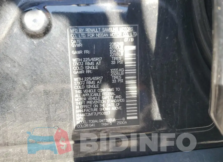 KNMAT2MT7LP508117 Photo# 13