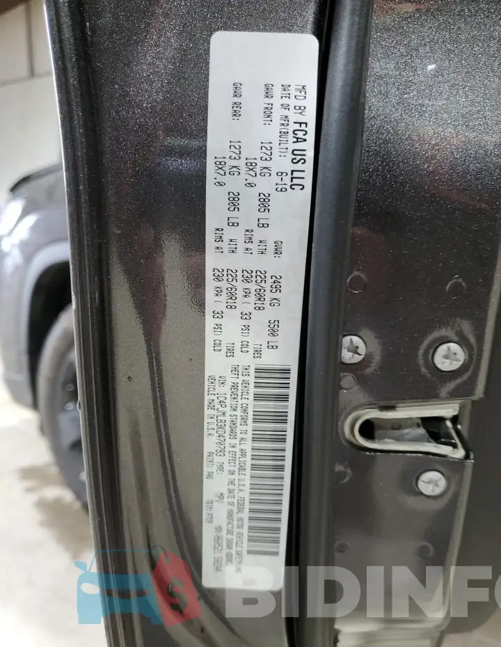 1C4PJMLB3KD470793 Photo# 13