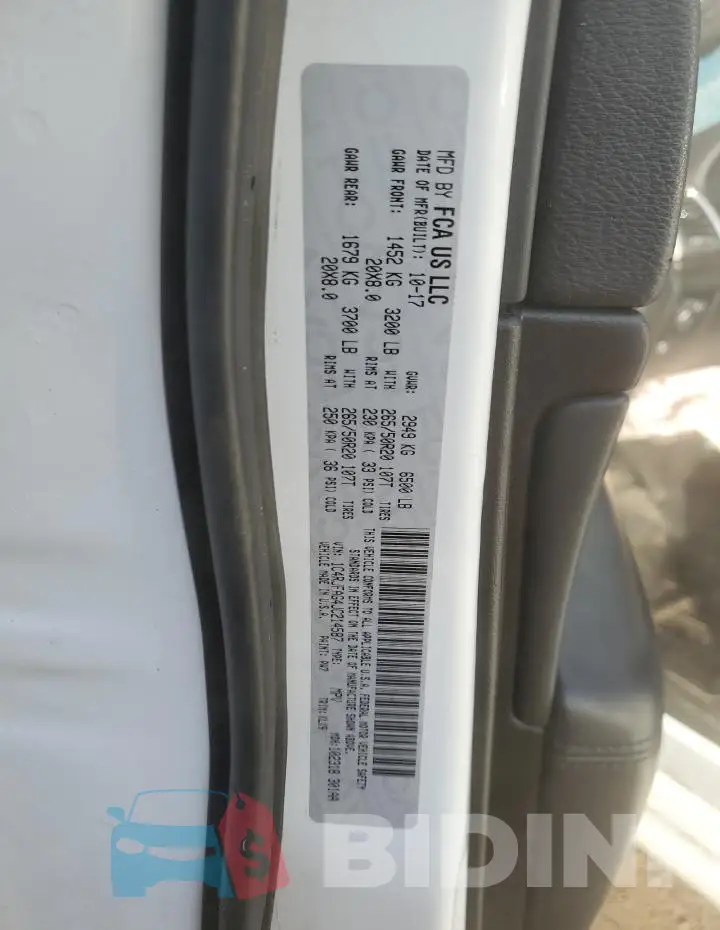 1C4RJFAG4JC214587 Photo# 13