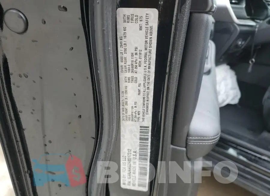 1C4RJKAG2R8517312 Photo# 14