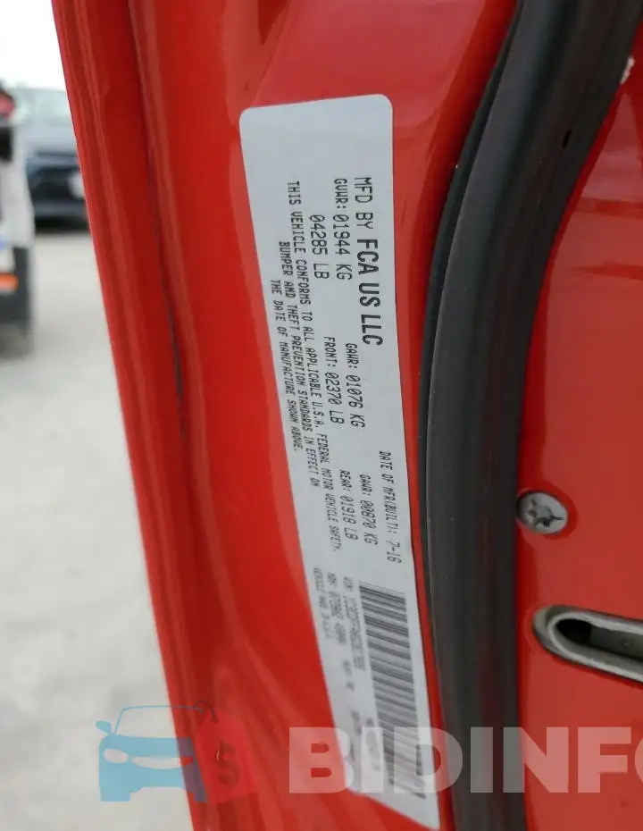 1C3CDFFA8GD817826 Photo# 12