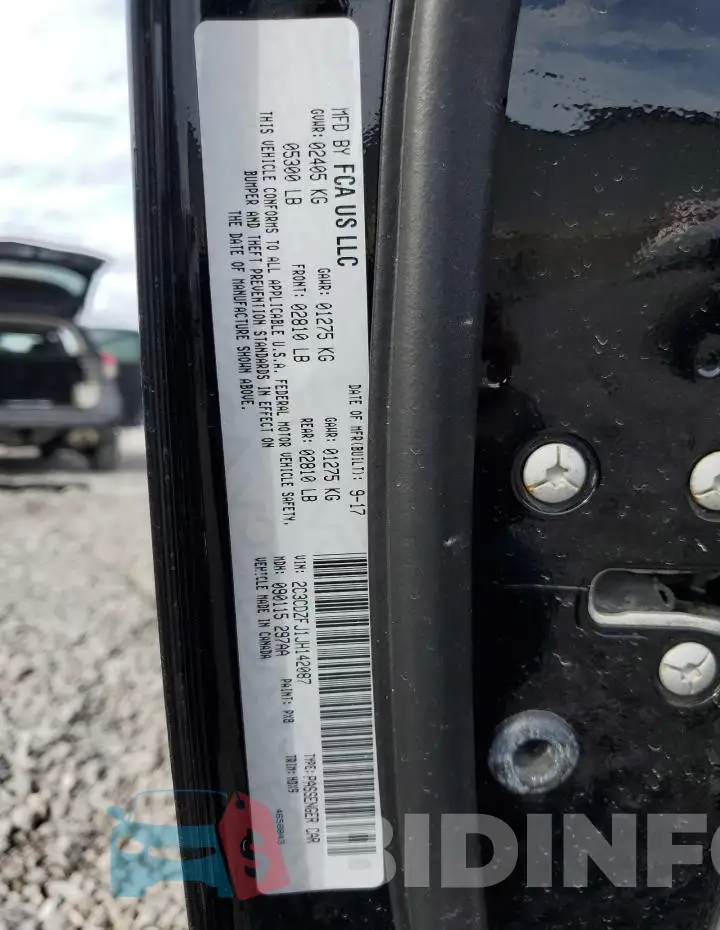 2C3CDZFJ1JH142087 Photo# 13