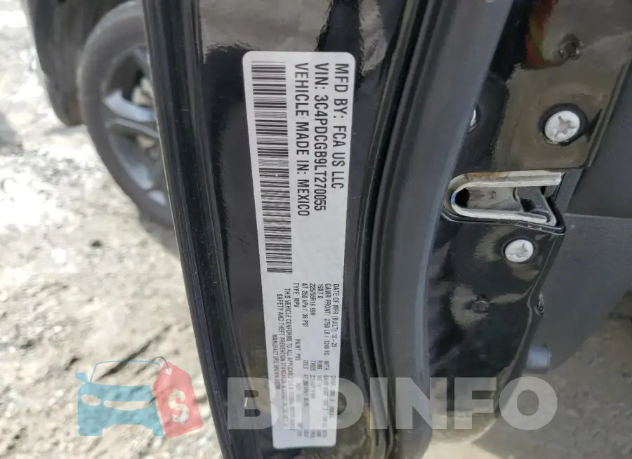 3C4PDCGB9LT270055 Photo# 13
