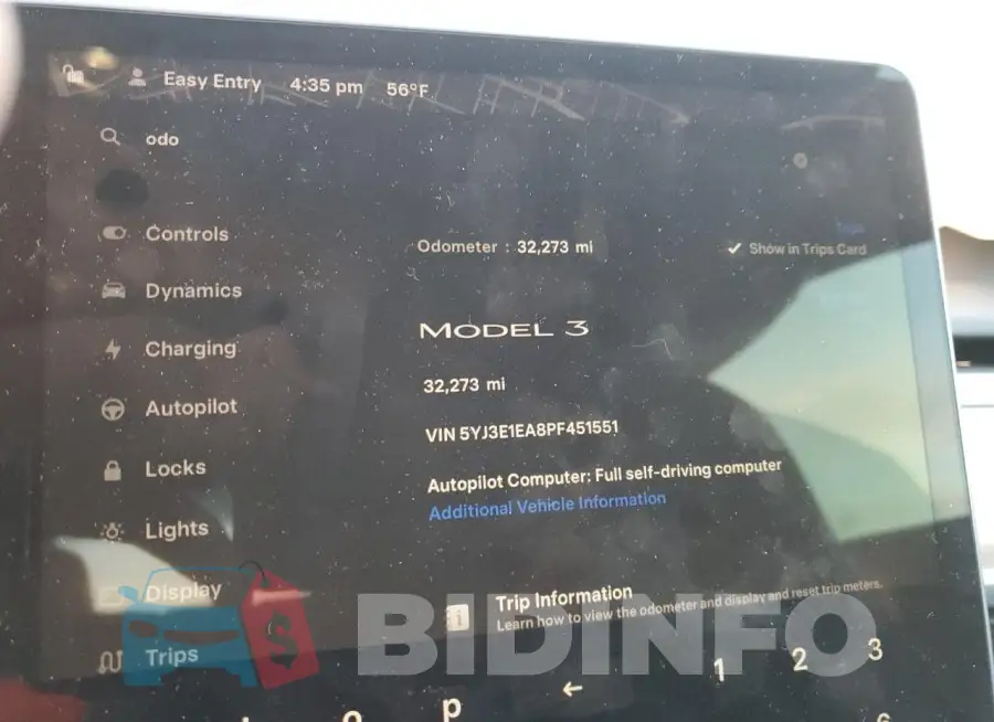 5YJ3E1EA8PF451551 Photo# 9