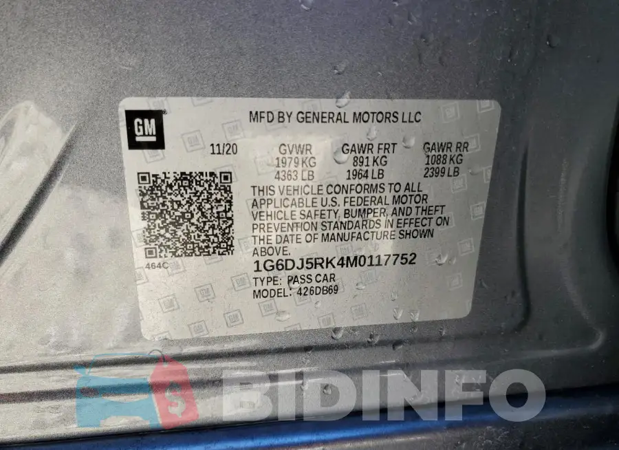 1G6DJ5RK4M0117752 Photo# 13