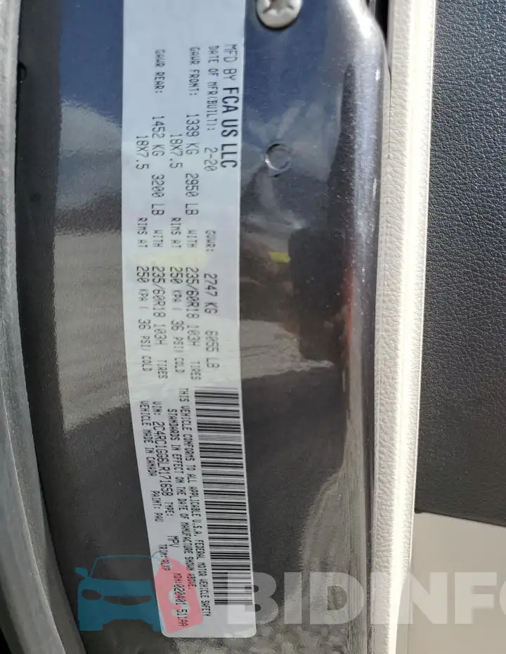 2C4RC1GG6LR171658 Photo# 14