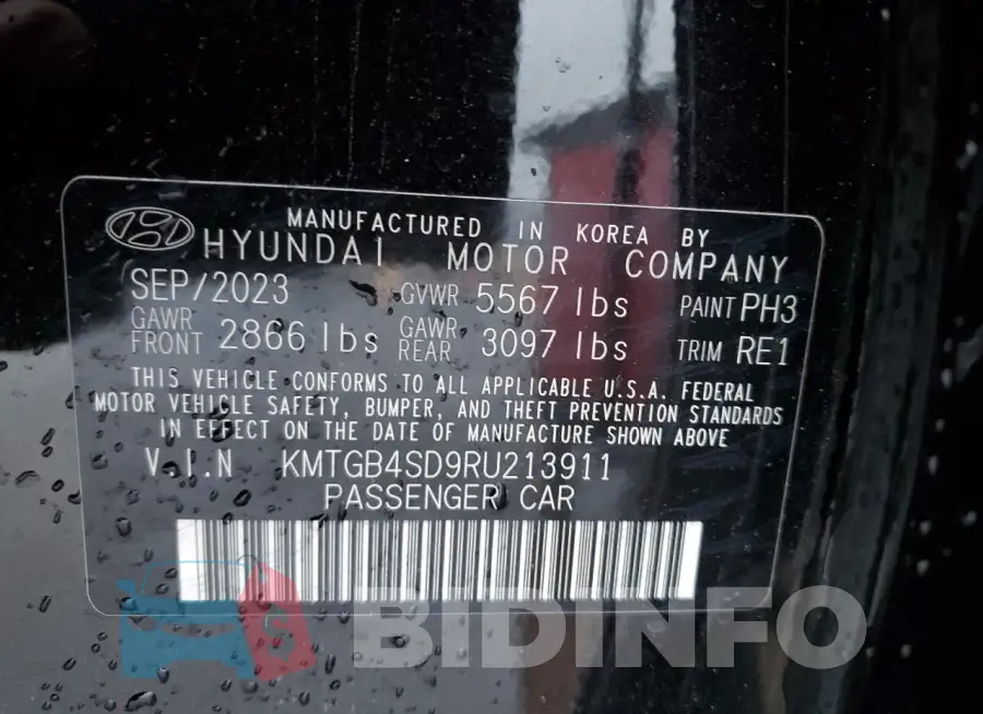 KMTGB4SD9RU213911 Photo# 13
