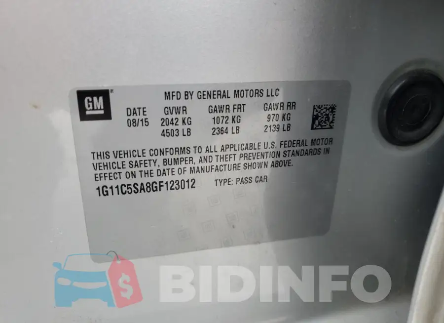 1G11C5SA8GF123012 Photo# 12