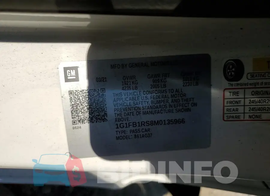 1G1FB1RS8M0135966 Photo# 12