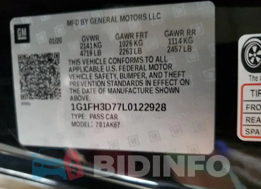 1G1FH3D77L0122928 Photo# 12