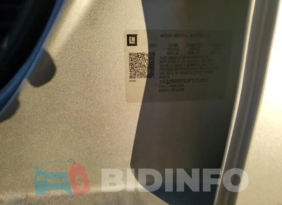 1G1ZB5ST5JF171453 Photo# 12
