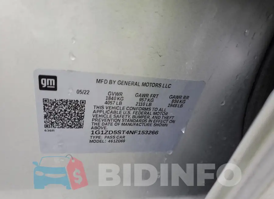 1G1ZD5ST4NF153266 Photo# 13