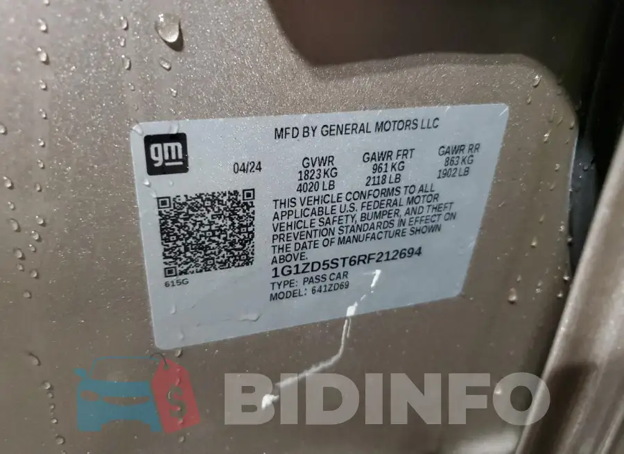 1G1ZD5ST6RF212694 Photo# 12