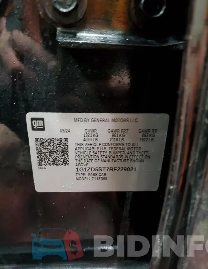 1G1ZD5ST7RF229021 Photo# 12