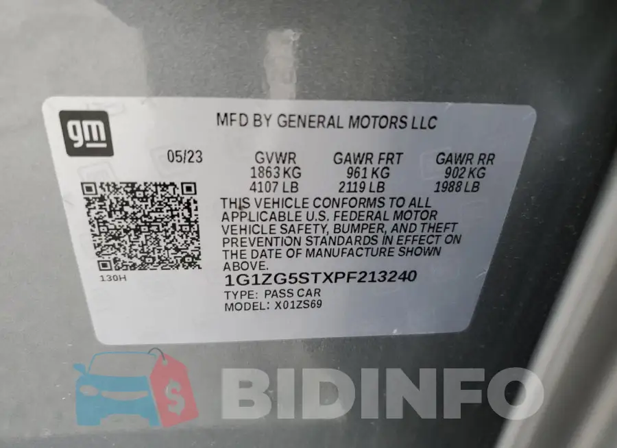 1G1ZG5STXPF213240 Photo# 12