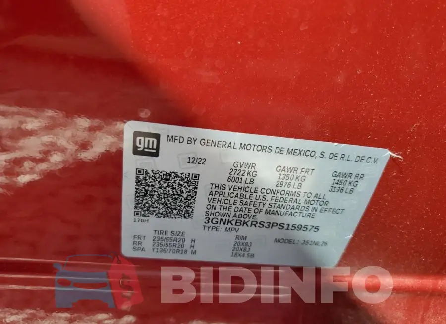 3GNKBKRS3PS159575 Photo# 12