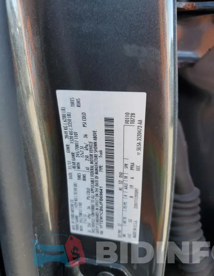 1FTEW1CB6JFB69641 Photo# 12
