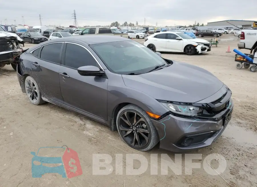 2HGFC2F83MH502868 Photo# 4