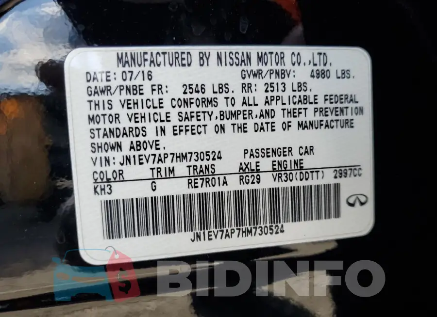JN1EV7AP7HM730524 Photo# 12