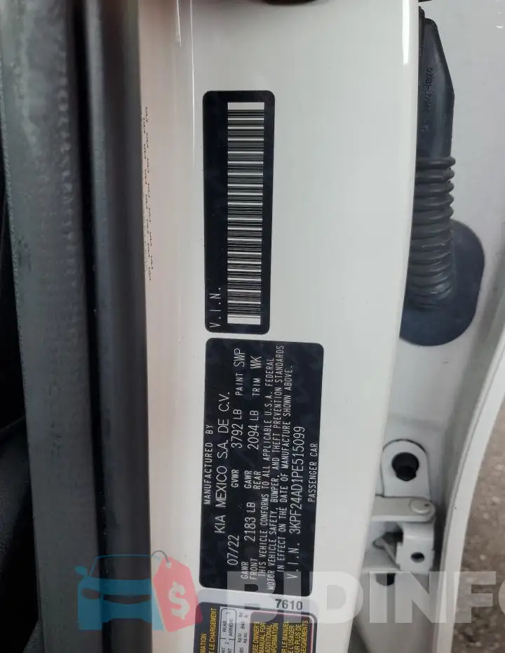 3KPF24AD1PE515099 Photo# 12
