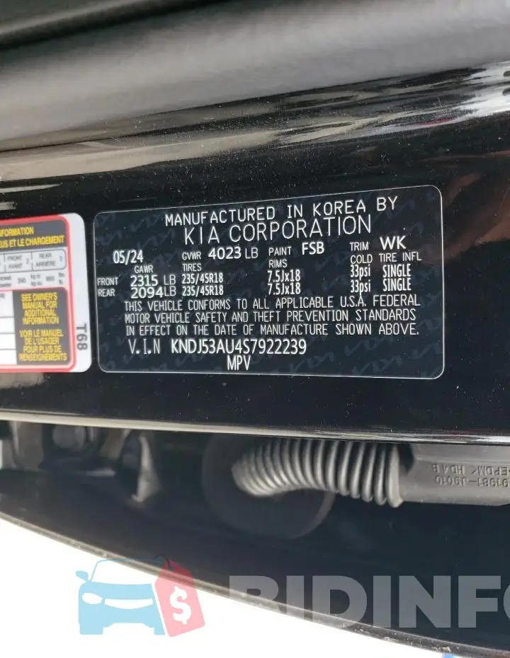 KNDJ53AU4S7922239 Photo# 14