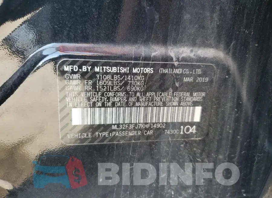 ML32F3FJ7KHF14902 Photo# 12