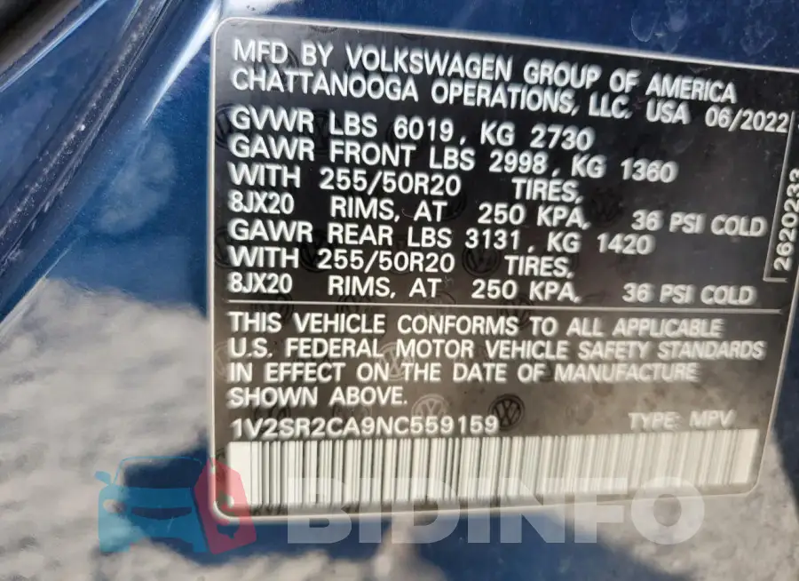 1V2SR2CA9NC559159 Photo# 13