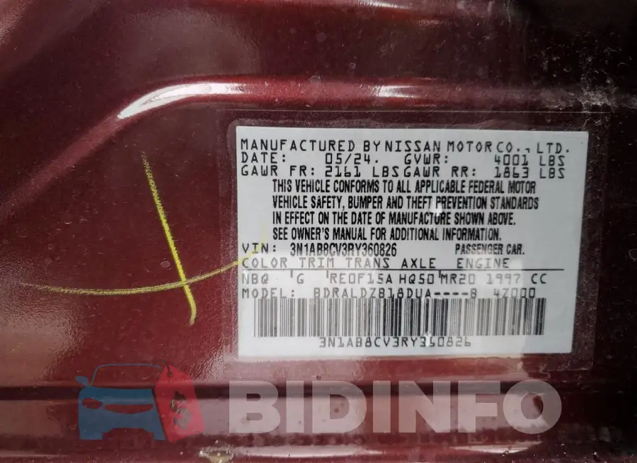 3N1AB8CV3RY360826 Photo# 12