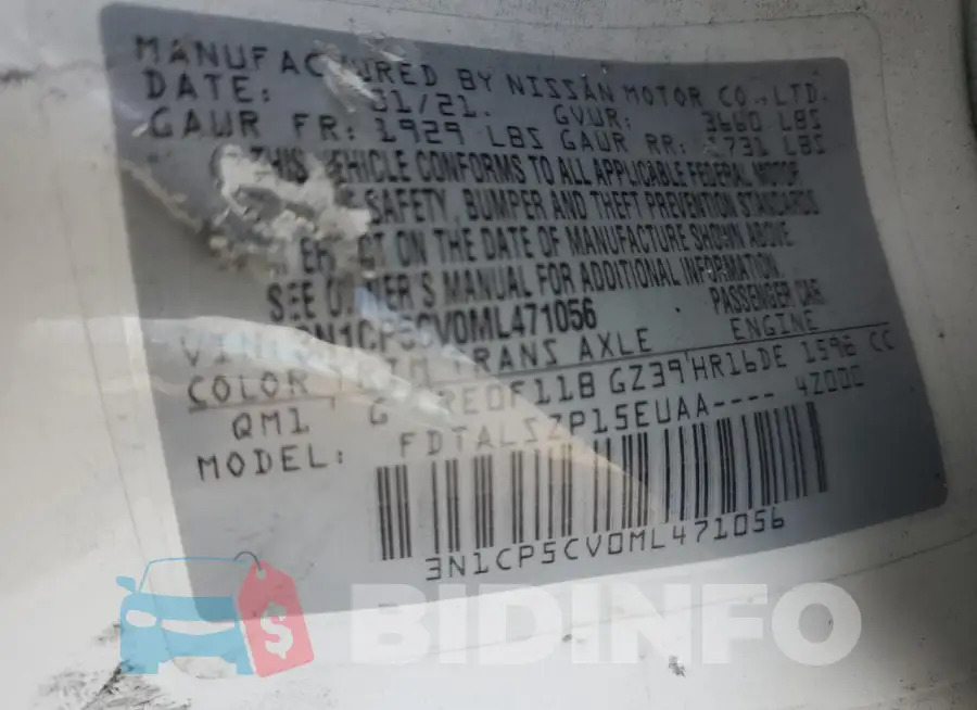 3N1CP5CV0ML471056 Photo# 14