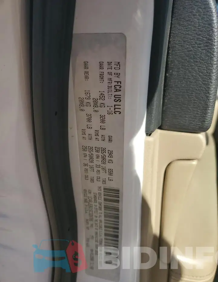 1C4RJEBG1GC320786 Photo# 13