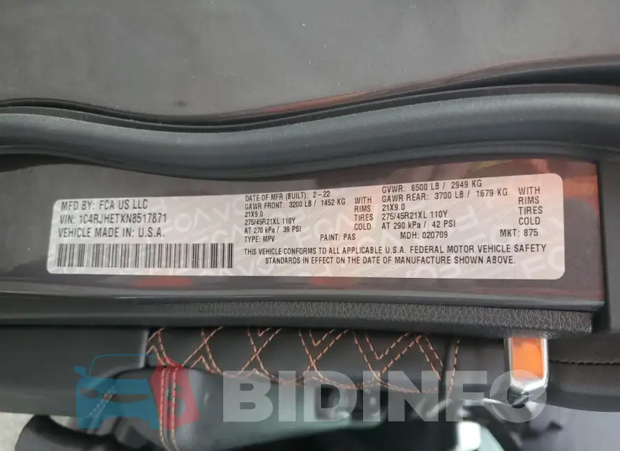 1C4RJHETXN8517871 Photo# 13