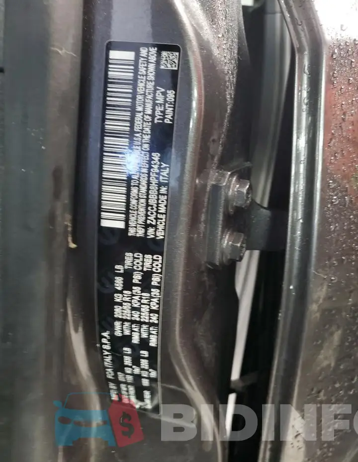 ZACCJBBB8HPF94346 Photo# 13