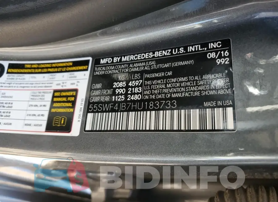 55SWF4JB7HU183733 Photo# 12