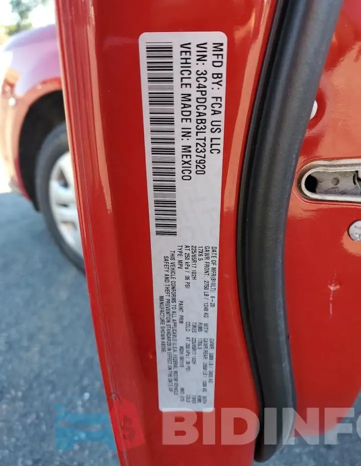 3C4PDCAB3LT237920 Photo# 12