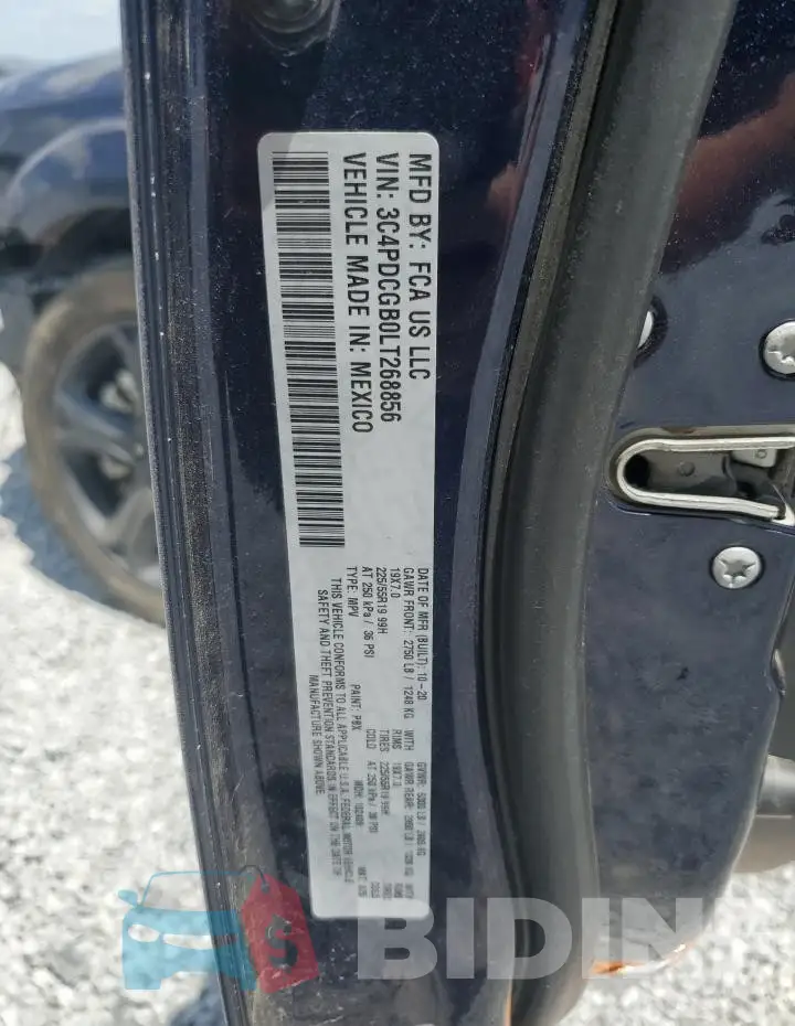 3C4PDCGB0LT268856 Photo# 13