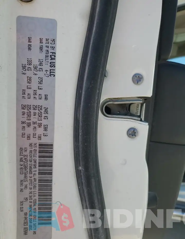 3C4PDCGB6HT644015 Photo# 14