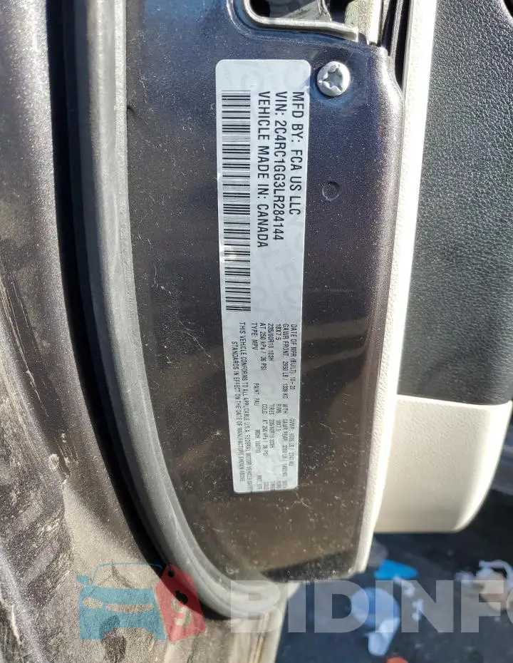 2C4RC1GG3LR284144 Photo# 13