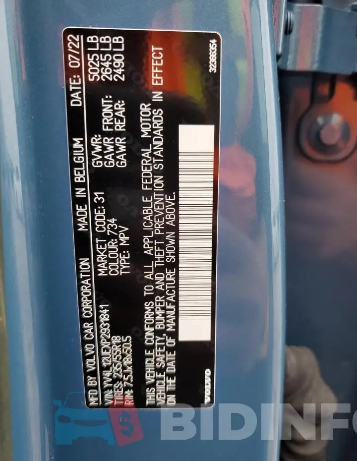 YV4L12UEXP2931841 Photo# 13
