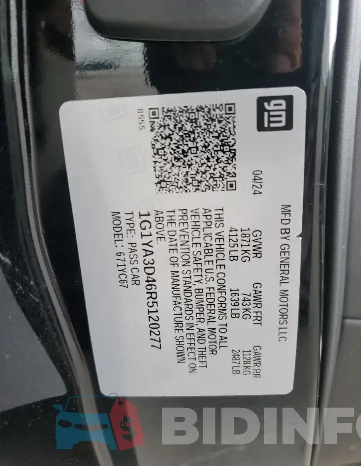1G1YA3D46R5120277 Photo# 12