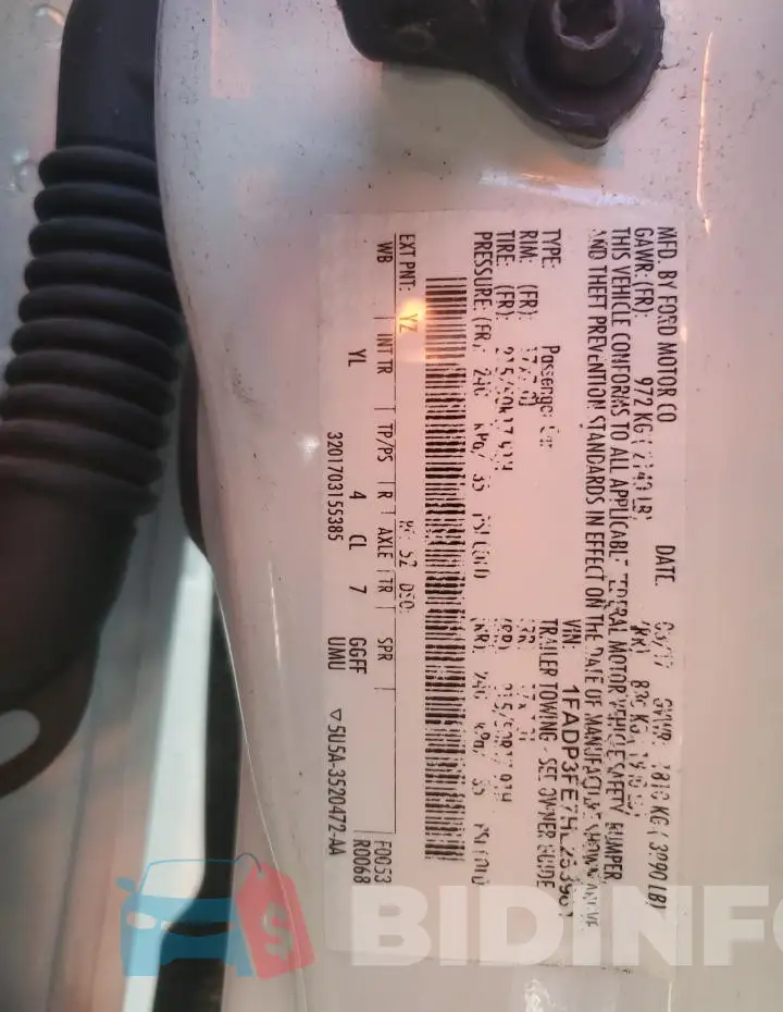 1FADP3FE7HL253981 Photo# 12