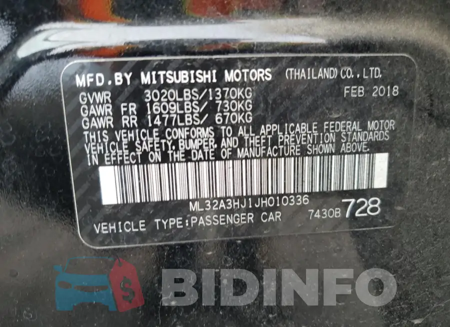 ML32A3HJ1JH010336 Photo# 12