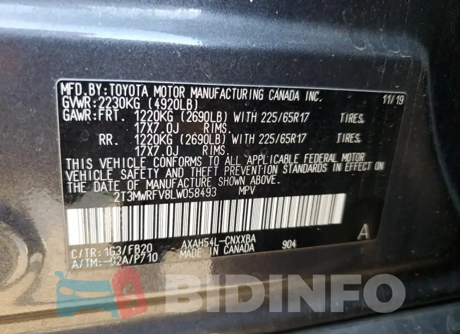 2T3MWRFV8LW058493 Photo# 12