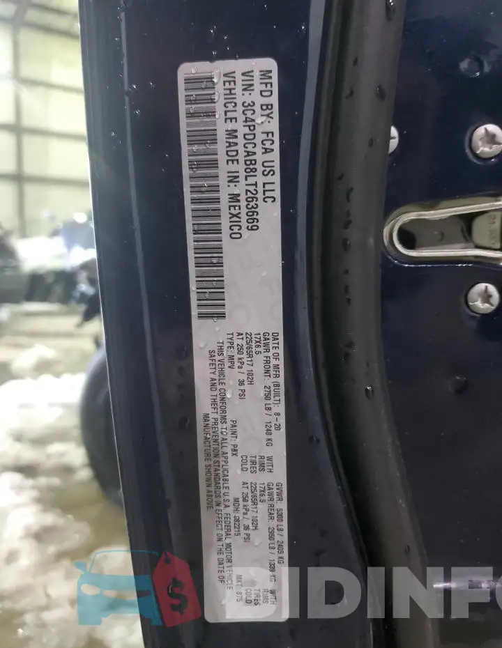 3C4PDCAB8LT263669 Photo# 14