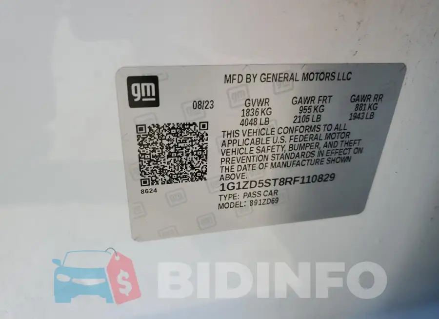 1G1ZD5ST8RF110829 Photo# 12