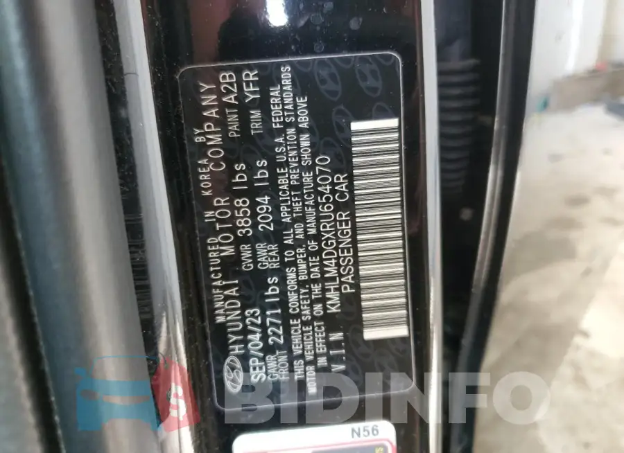KMHLM4DGXRU654070 Photo# 13
